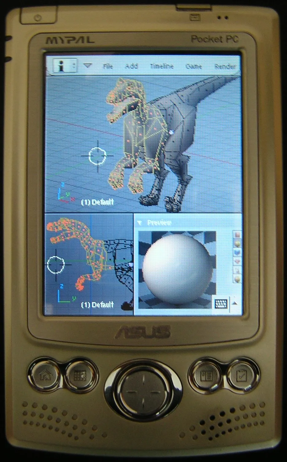 Photo numérique de l'appareil