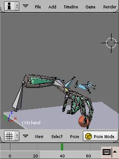 3D modeling of a hand