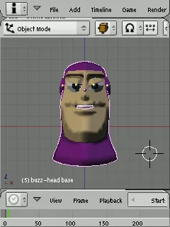 Illustration of the Buzz character